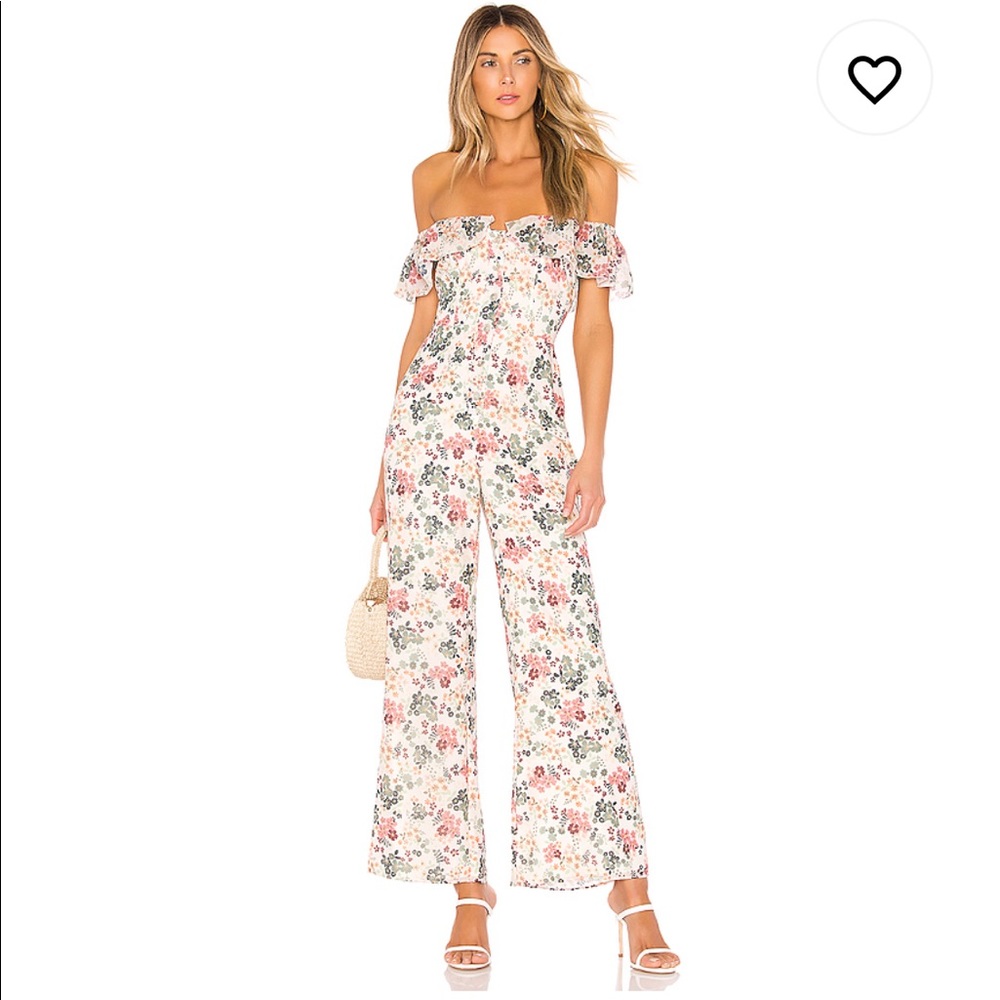 NWT - Tularosa Waverly Jumpsuit in Ivory Floral